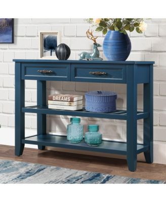 Mid-Century Console Sofa Table