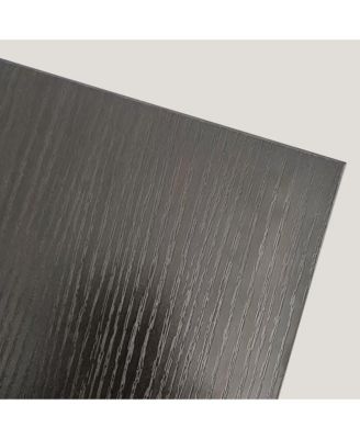 Streamdale Black Tempered Glass Cabinet w/ Lights, Locks & Adjustable Feet