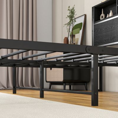 Full Size Bed Frame with Storage