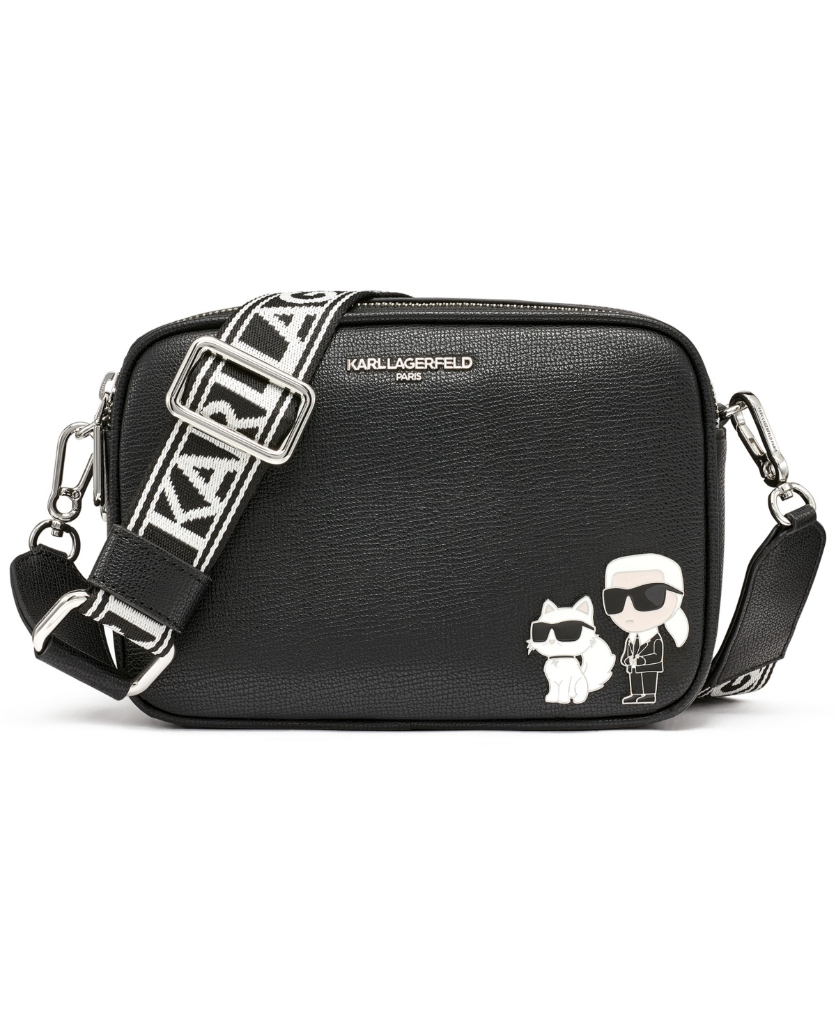 Karl Lagerfeld Maybelle Zip Top Crossbody Bag