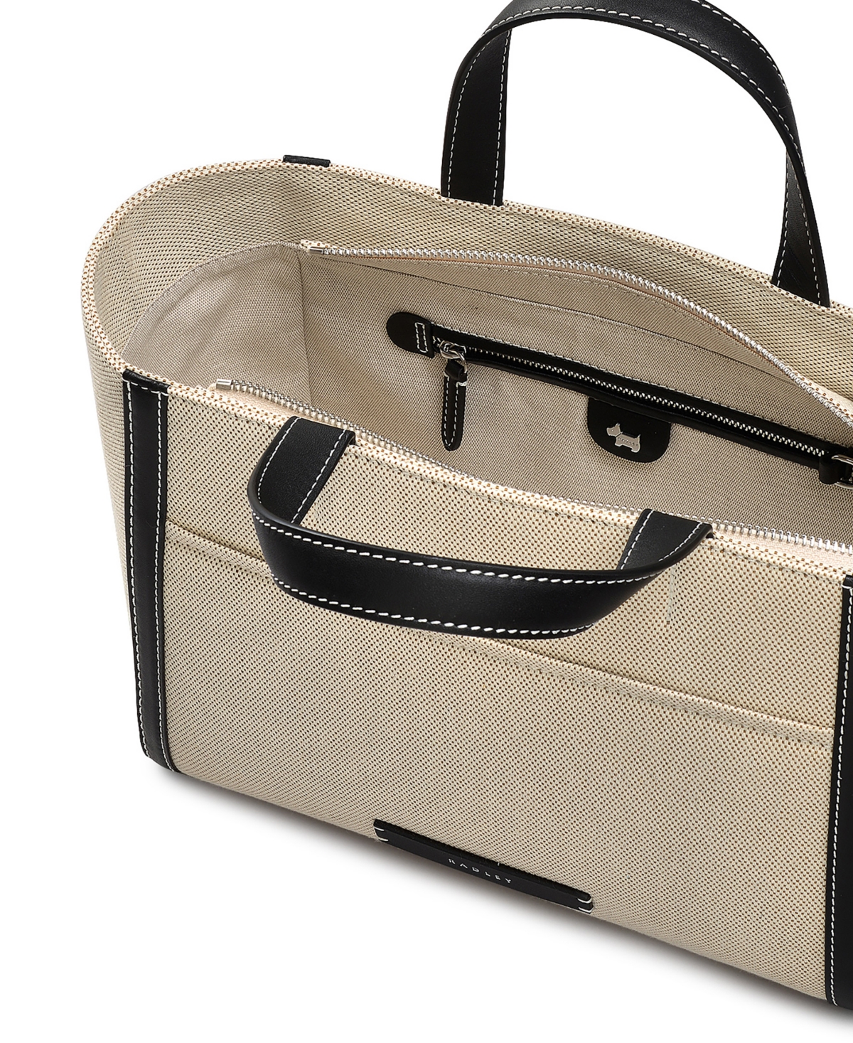 Shop Radley London Oak Street Canvas Large Zip Top Grab Bag
