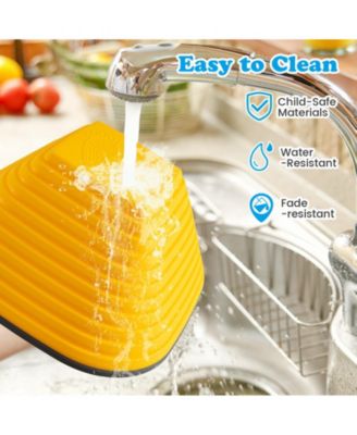 6 Pieces Kids Stepping Stone Square Balance Blocks Indoor Outdoor