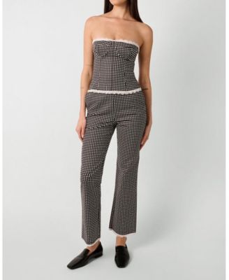 Women's Crop Straight Pant