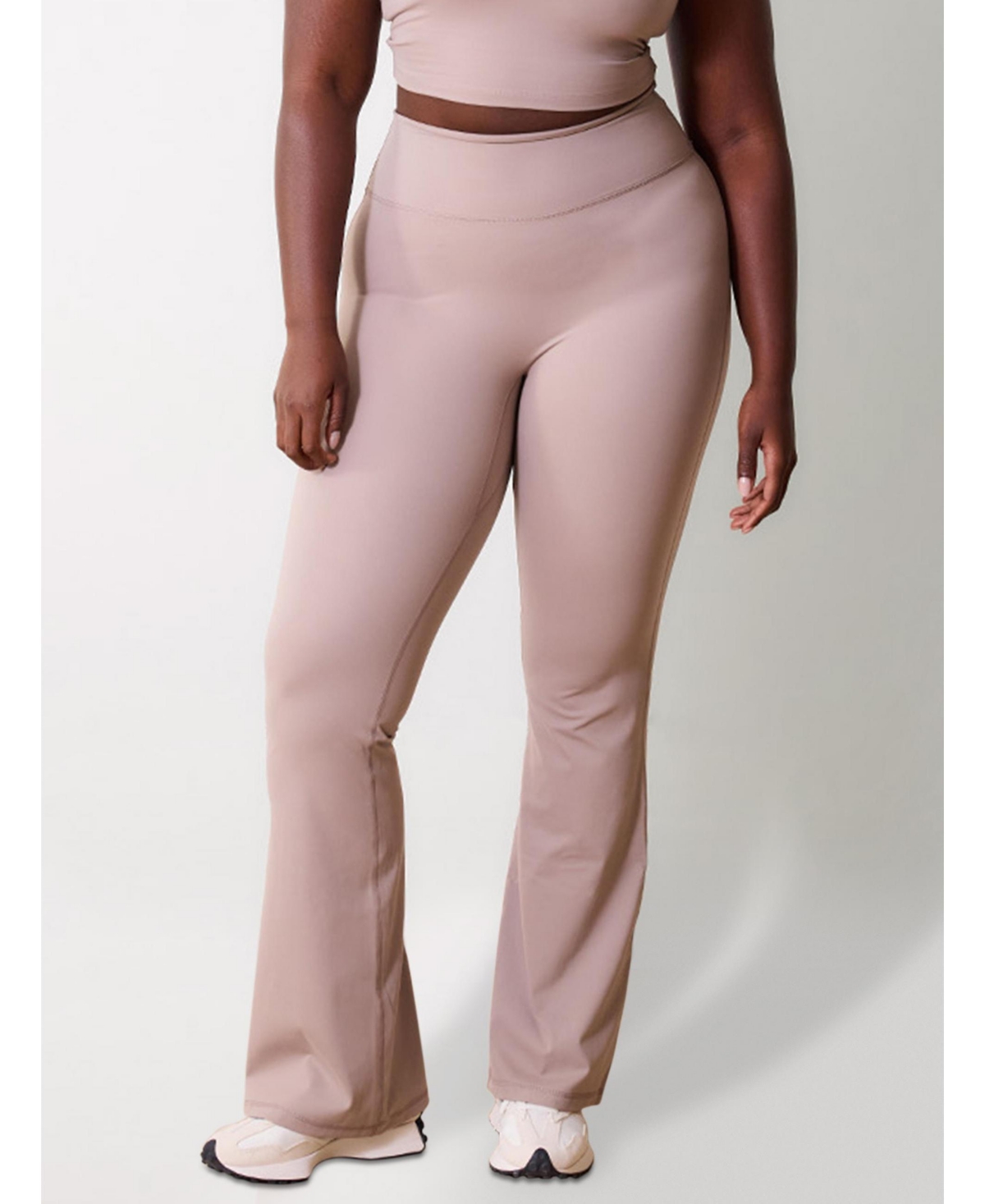 Women's 24/7 Revitalise Flare Regular Leggings - Clay