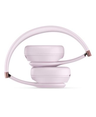 Solo 4 Bluetooth Wireless On-Ear Headphones Cloud Pink MUW33LL/A with USB-C Wall Charger Power Adapter