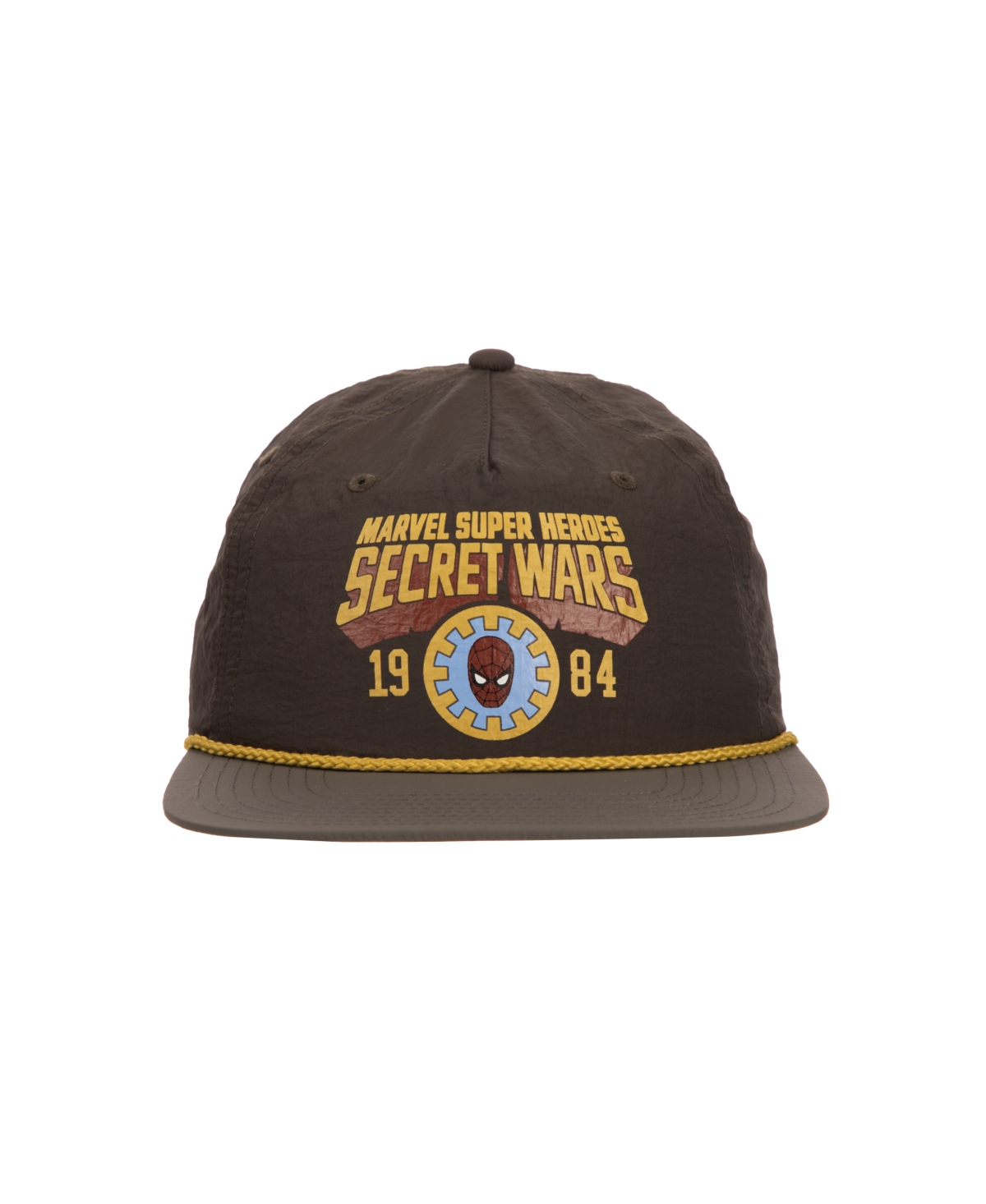 Men's Secret Wars Spider-Man 1984 Adult Green Retro Baseball Hat - Marvel secret wars
