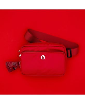 3-in-1 Crossbody Dog Walk Bag with Matching Planet-Safe Dog Poop Bags