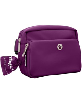 3-in-1 Crossbody Dog Walk Bag with Matching Planet-Safe Dog Poop Bags