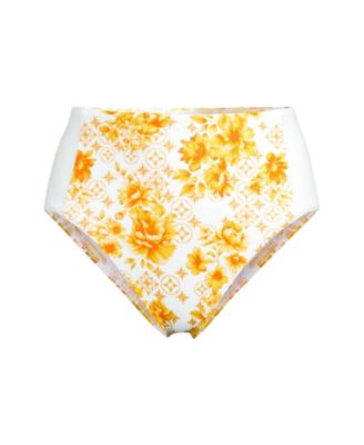 Women's Seamed High Waisted Bikini Bottoms