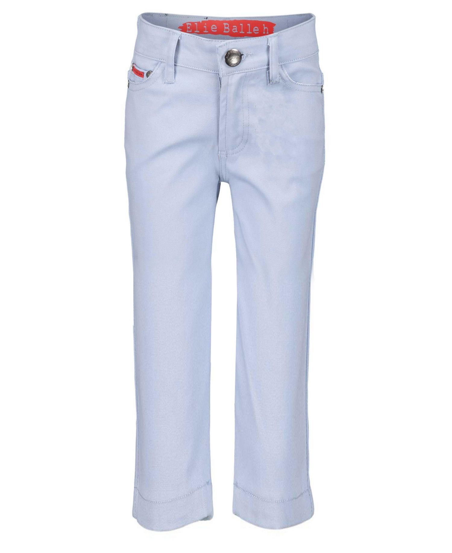 Big Boys Blue Slim Fit 5 Pocket Twill Pants