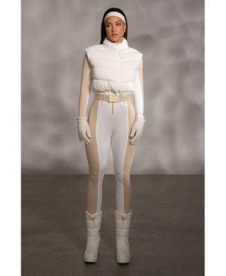 Women's Delma Ribbed Puffer Vest