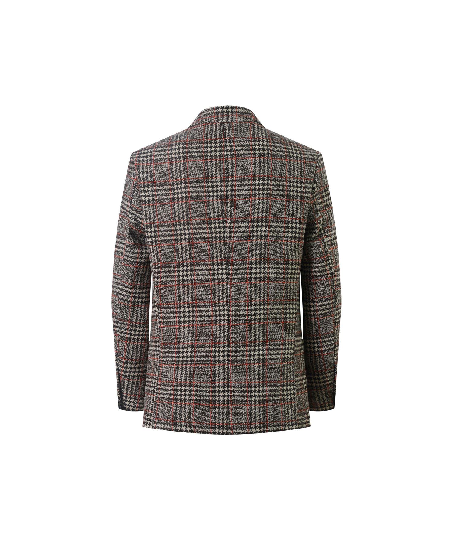 Boys Blue Printed Slim Fit Shirt