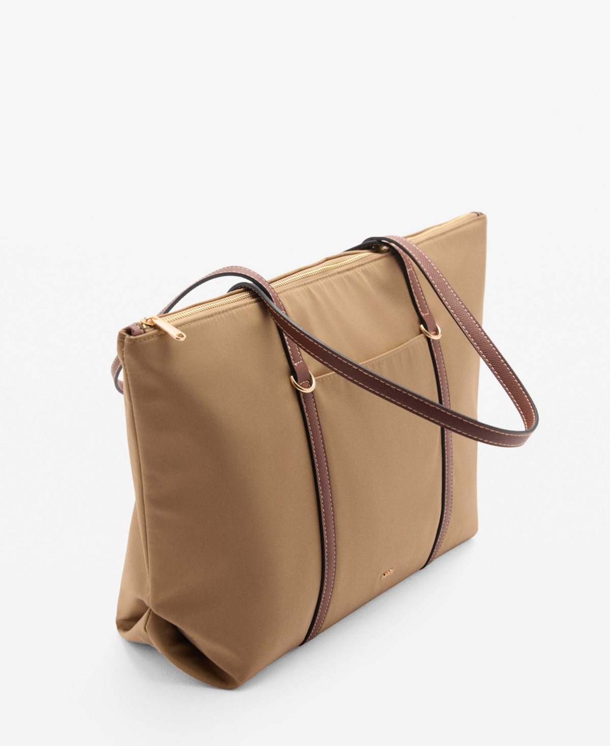 Mango Women's Double Handle Shopper Bag