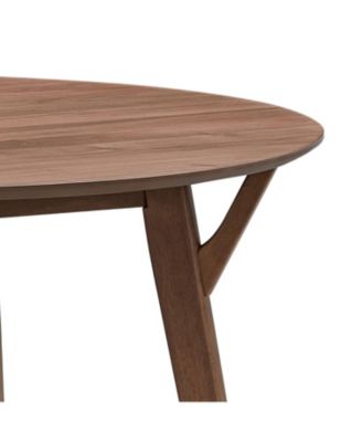 Streamdale 42" Round Wooden Dining Table for Four