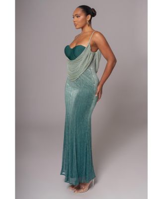 Women's Dusk Shimmery Nights Maxi Dress