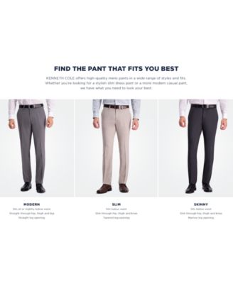 Men's Slim-Fit Dress Pants