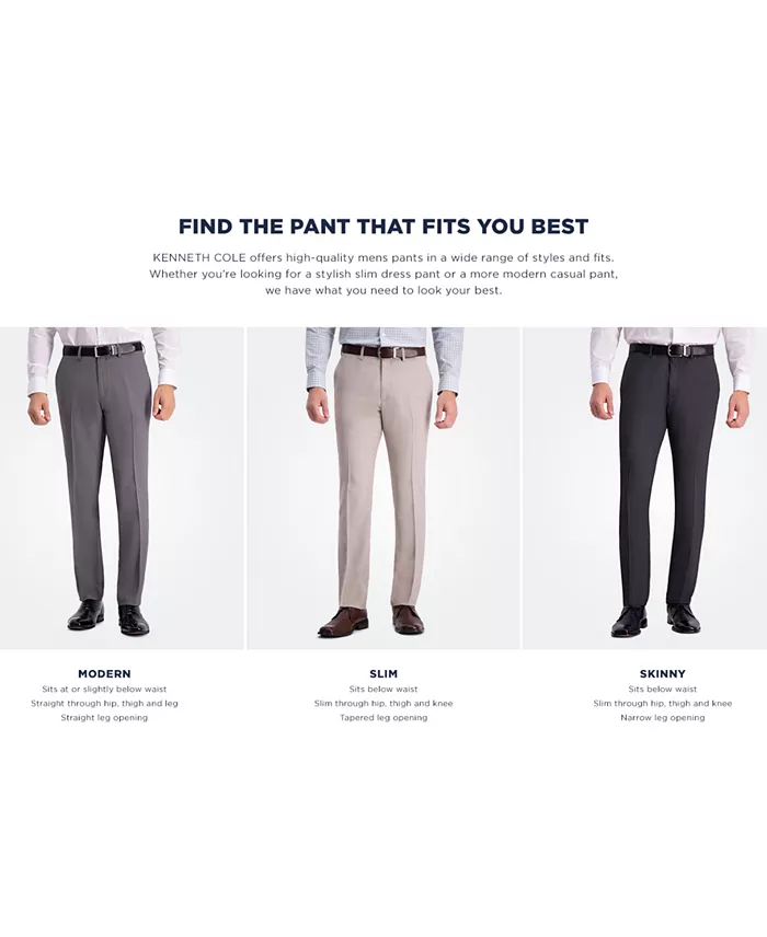 Men's Slim-Fit Dress Pants - thumbnail 7