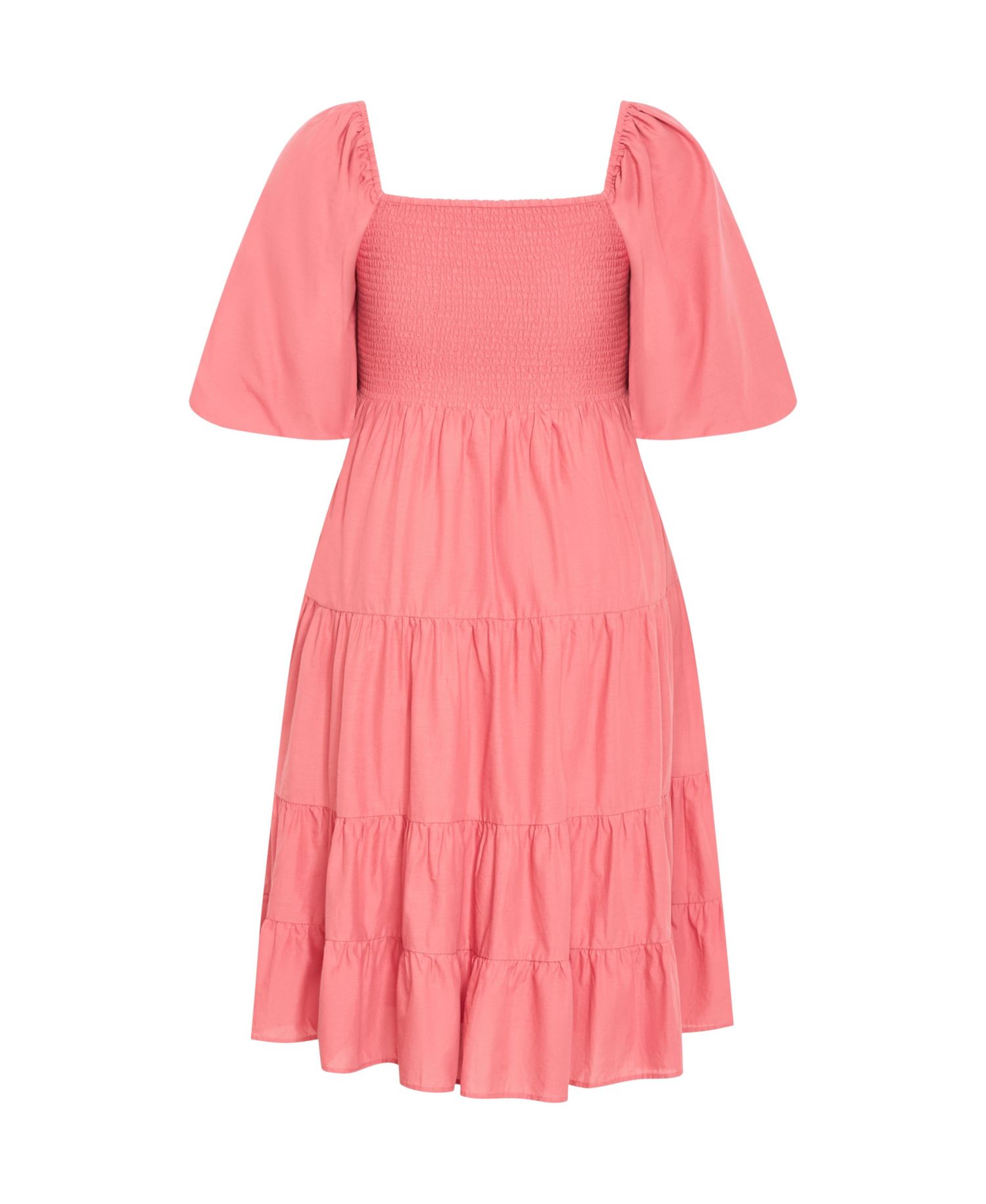 Women's Ariella Puff Sleeve Tier Dress