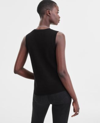 Women's Sleeveless Crewneck Sweater, Macy's Exclusive