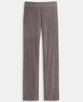 Petite Pull-On High-Rise Cashmere Pants, Exclusively at Macy's  