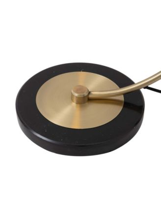 60" Metal Luna Bella Arc Floor Lamp