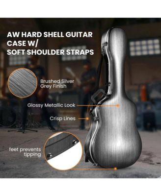 Hard ABS Hardshell with Backpack Straps Dreadnought Acoustic Guitar Case