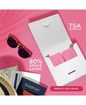 Travel Shampoo Sheets, TSA-Approved No-Limits, No-Spills, Instantly Dissolves, 25-50 Washes