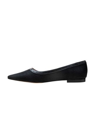NEWPORT | Raffia Skimmer Flats