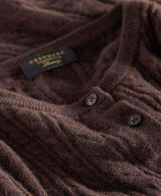 Women's 100% Cashmere Cable-Knit Cardigan Sweater,  Macy's Exclusive