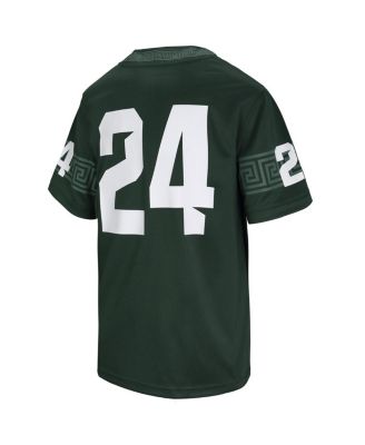 Toddler 24 Green Michigan State Spartans Untouchable Replica Football Jersey