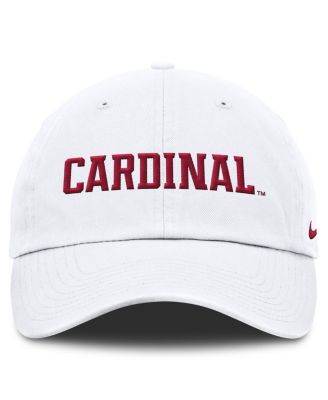 Men's White Stanford Cardinal Core Club Mascot Wordmark Adjustable Hat