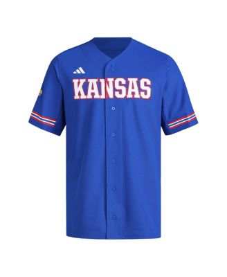 Men's Royal Kansas Jayhawks Replica Baseball Jersey