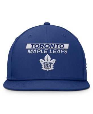 Men's Blue Toronto Maple Leaf's Authentic Pro Prime Snapback Hat