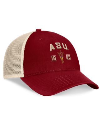 Men's Maroon Arizona State Sun Devils Heritage Waylon Trucker Adjustable Hat