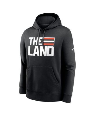 Men's Black Cleveland Browns Local Pack Club Fleece Pullover Hoodie