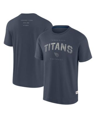 Fanatics - Men's Navy Tennessee Titans Elements Weathered Tonal Future Ground T-Shirt