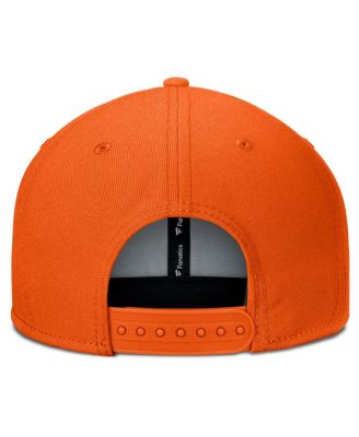 Men's Orange Anaheim Ducks Fundamental Gino Stack Snapback Hat