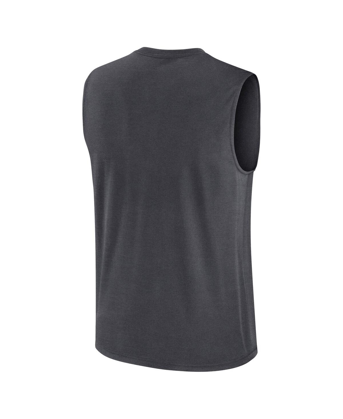 Nike Men's Charcoal Los Angeles Chargers Primetime Legend Performance Muscle Tank Top