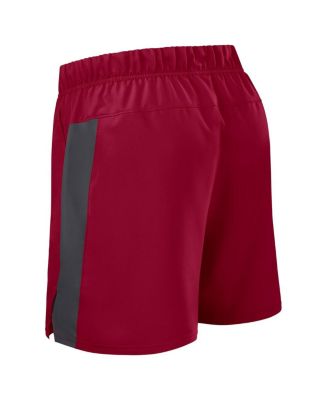 Men's Burgundy Washington Commanders Woven Victory Performance Shorts