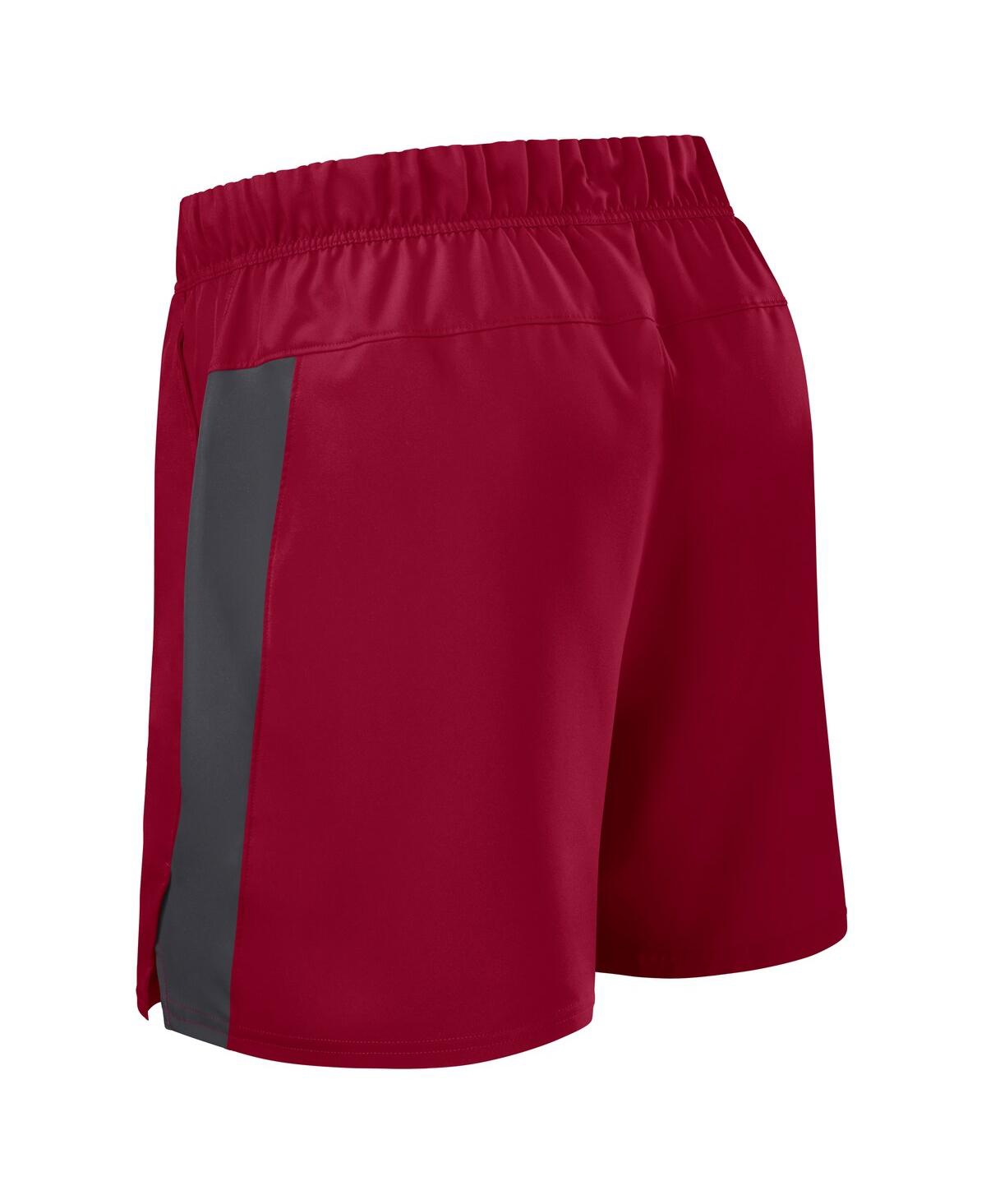 Nike Burgundy Washington Commanders Woven Victory Performance Shorts In Red
