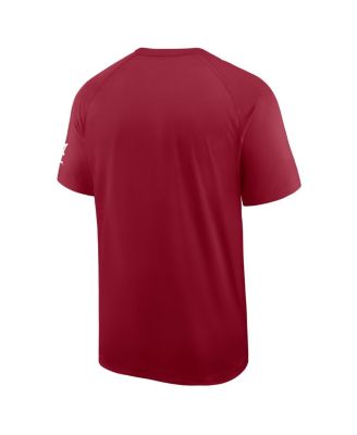 Men's Crimson Alabama Crimson Tide Ready Raglan Premium Performance T-Shirt