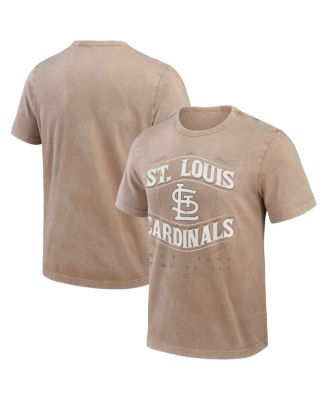 Fanatics - Men's Tan St. Louis Cardinals Sun Faded T-Shirt