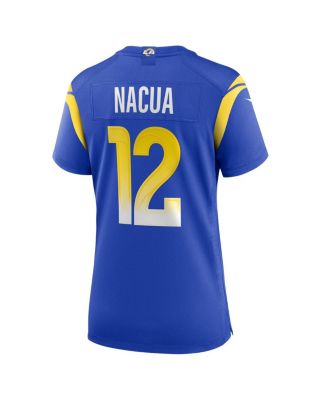 Women's Puka Nacua Royal Los Angeles Rams Game Player Jersey