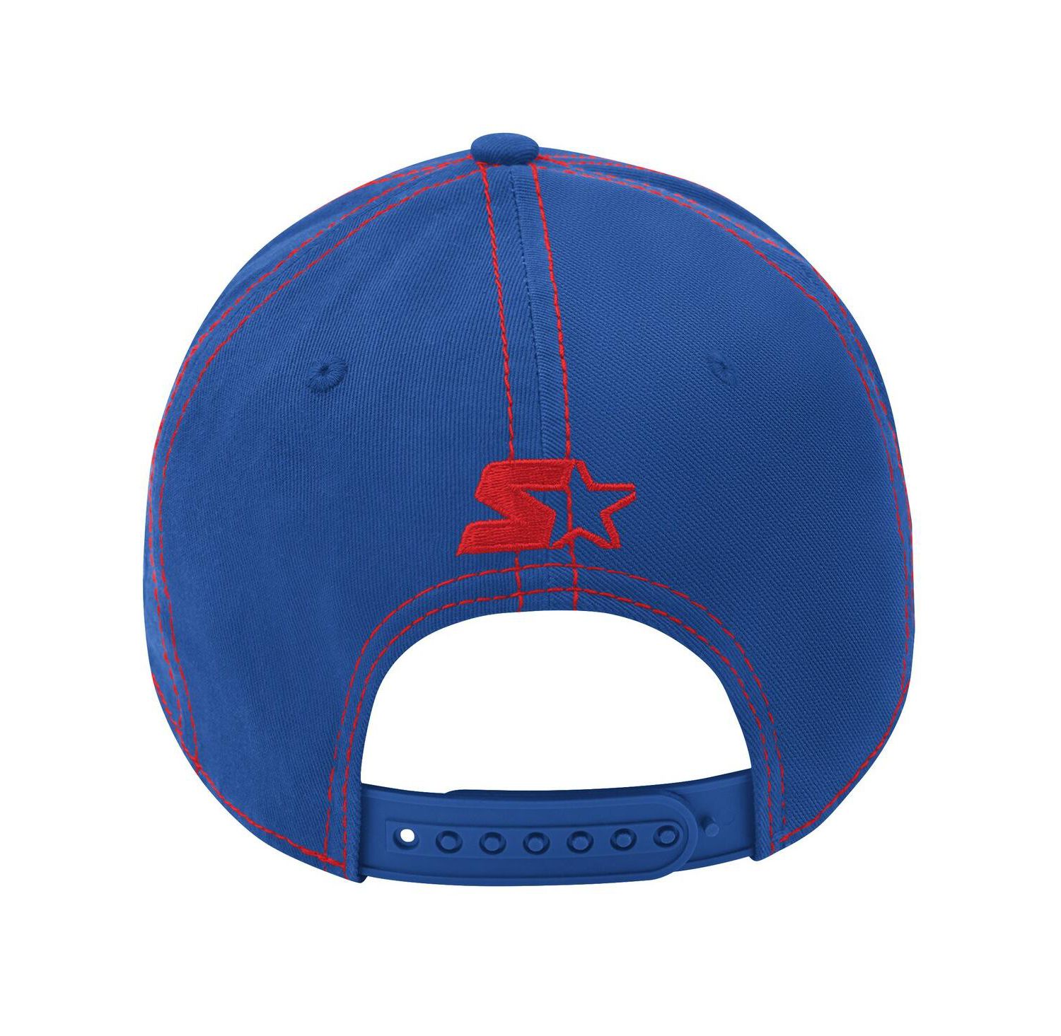 Men's Blue New York Rangers Sphere II Curved Starfit Adjustable Hat