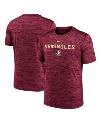 Nike - Men's Garnet Florida State Seminoles 2025 Sideline Velocity Performance T-Shirt