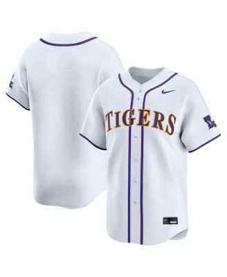 Nike - Men's White LSU Tigers Limited Home Wordmark Jersey