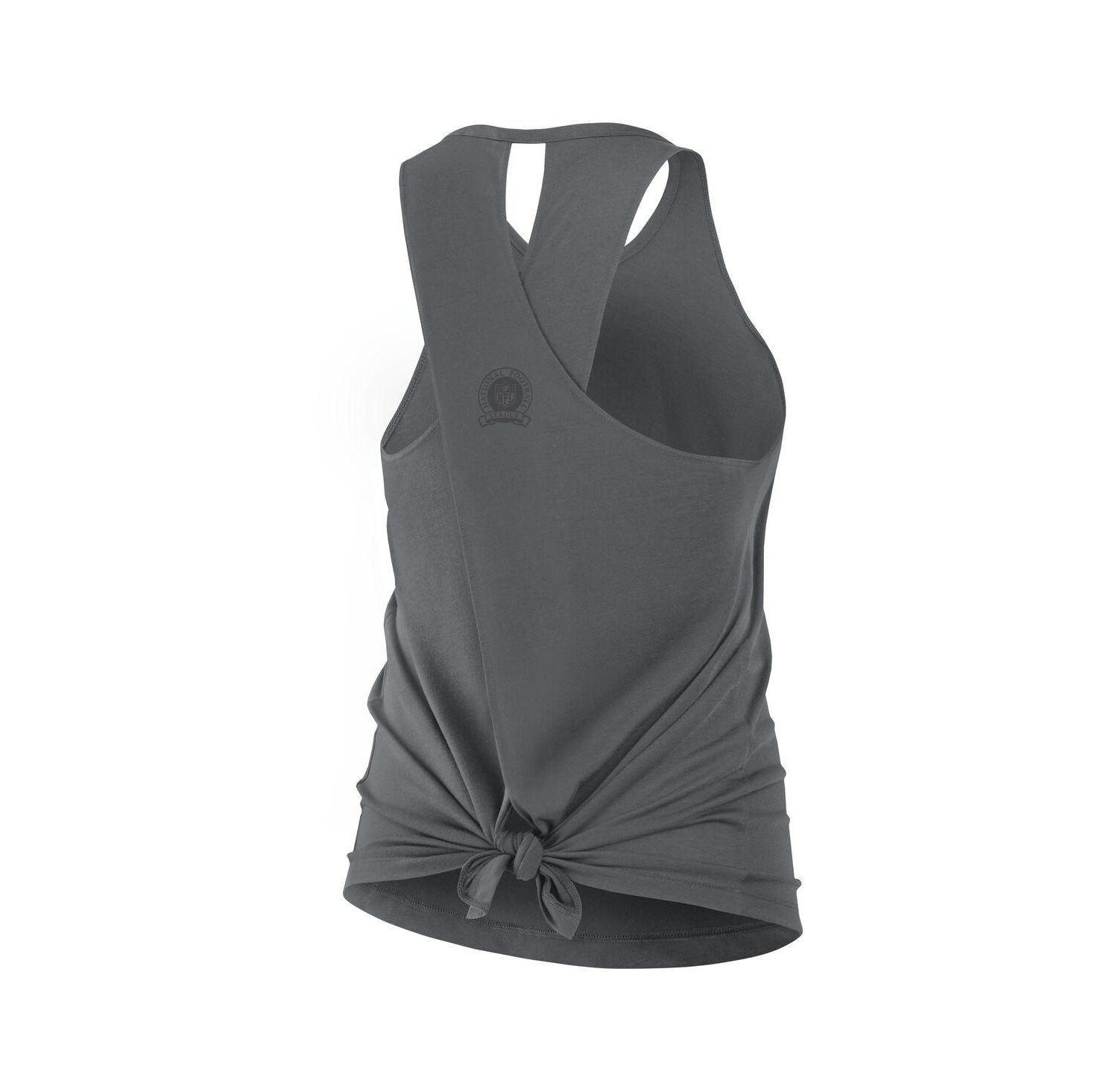 Women's Gray Philadelphia Eagles Glory Crisscross Performance Tank Top