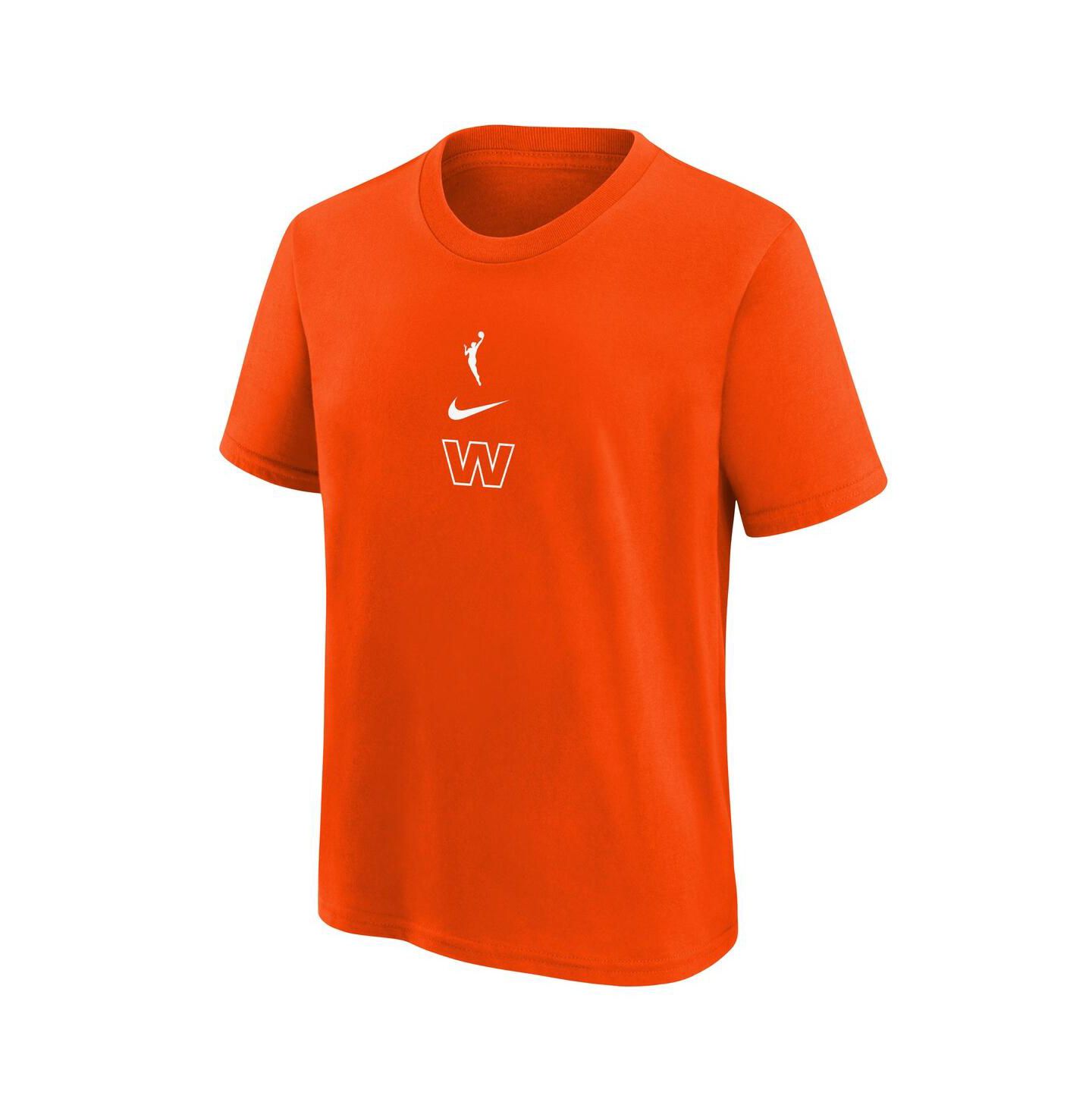 Детская футболка Nike Brilliant Orange WNBA Essential Logo — фото 2