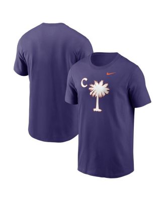 Nike - Men's Purple Clemson Tigers Palmetto C T-Shirt