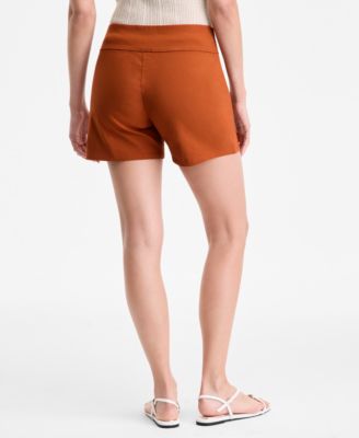 Women's Mid Rise Pull-On Shorts, Exclusively at Macy's